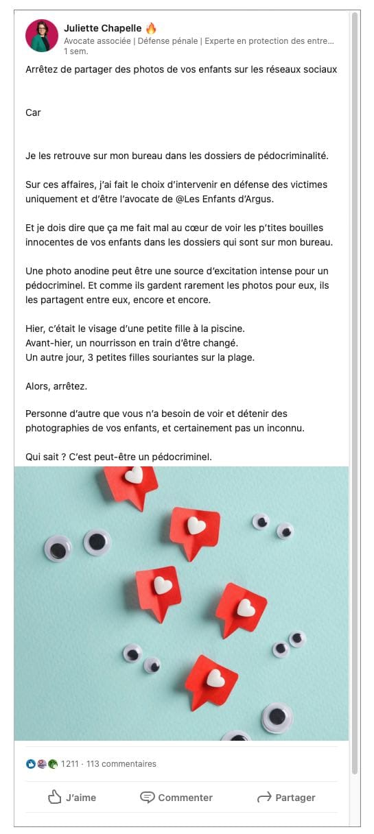 Les risques des réseaux sociaux