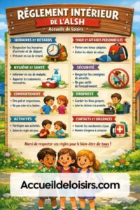 Le règlement intérieur en ALSH