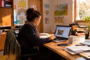 Publication de photos d'enfants sur Facebook en collectivité